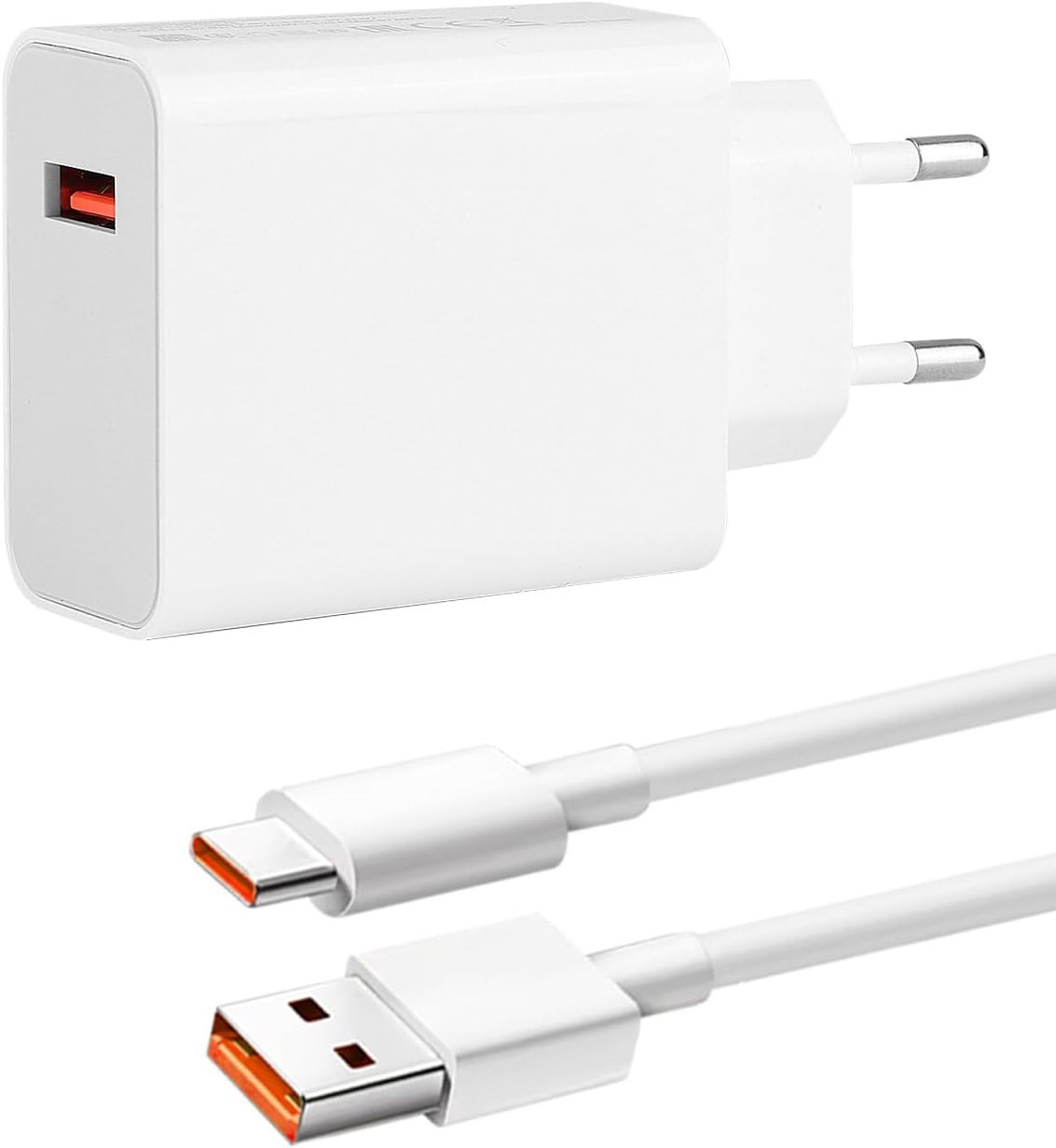 KALANKA 120W USB Charger with Cable for Pro Ultra Note 14/13/12/11, Black Shark 5/4, Poco X5 F4 and more