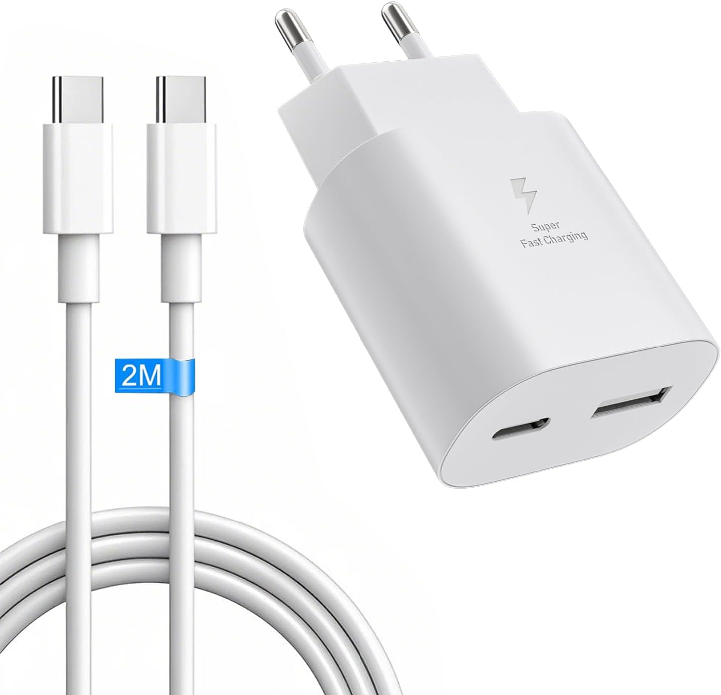 KALANKA 25W USB-C Fast Charger for Samsung with 2m Cable