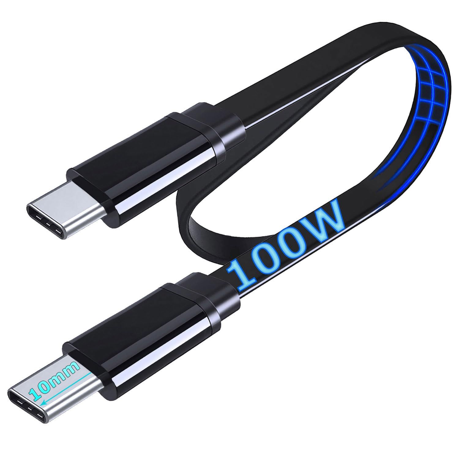 Kalanka 1.5m USB-C to USB-C Cable with 10mm Connector