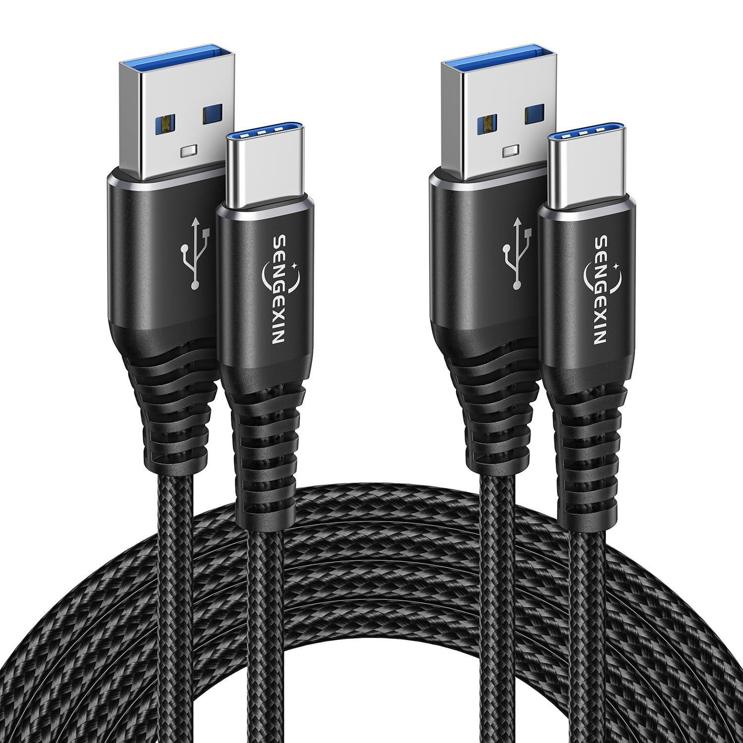 KALANKA Long USB C Cable 2m 3m, Type-C Charger for Samsung Galaxy S21 S20 Plus Ultra 5G, S10 S9 A Series, Redmi Note 9 Pro