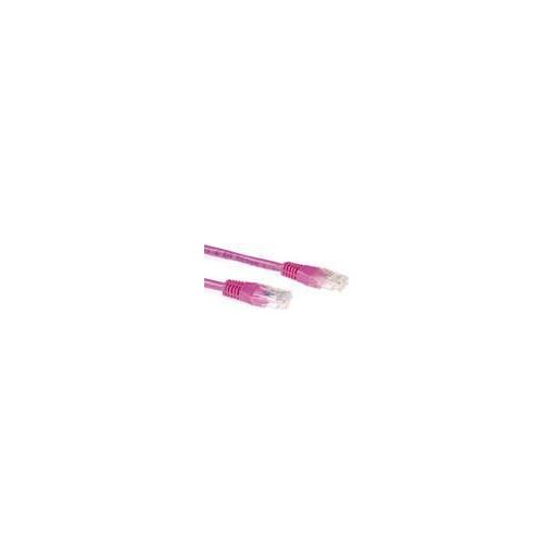 Cable de red ACT Cat6A UTP de 20 m rosa (IB7320)