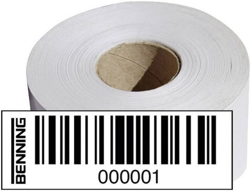Benning Barcode Labels (2001-3000), Compatible with ST750, ST750 Set (756303)