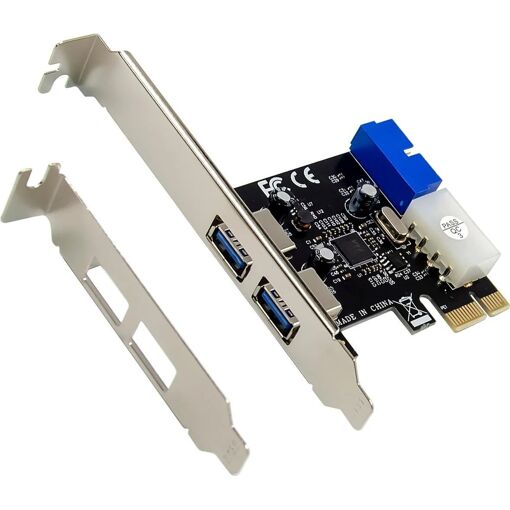InLine 4-Port USB 3.2 Gen.1 Expansion Card - PCIe Low Profile