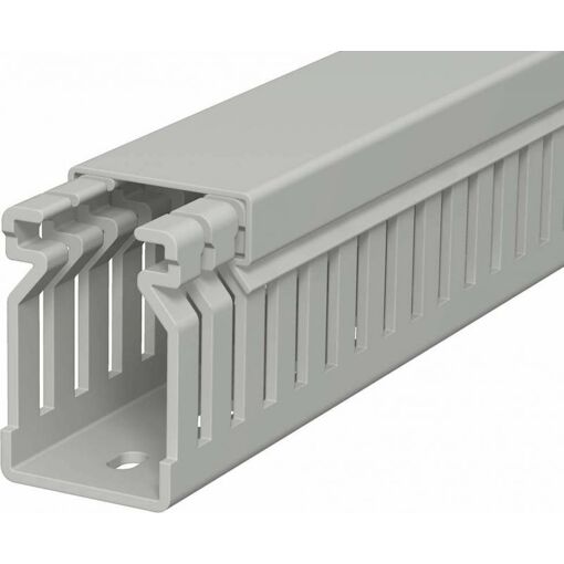 Canal de câblage OBO Bettermann 6178010, 2000 mm x 25 mm x 40 mm, Gris pierre