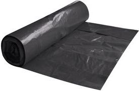 HYGOSTAR Maxi-Garbage Bag, Black, 240 Liters