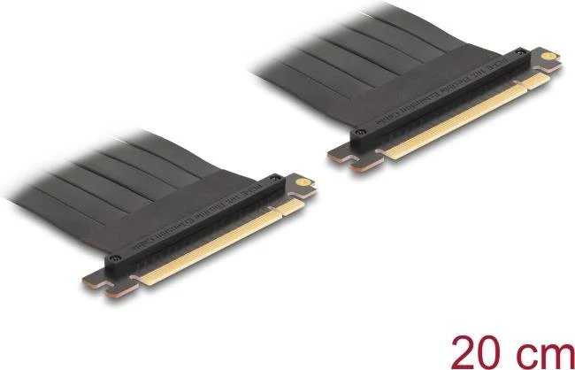 Delock PCI Express 3.0 x16 Riser Card with Cable, 20 cm (81500)
