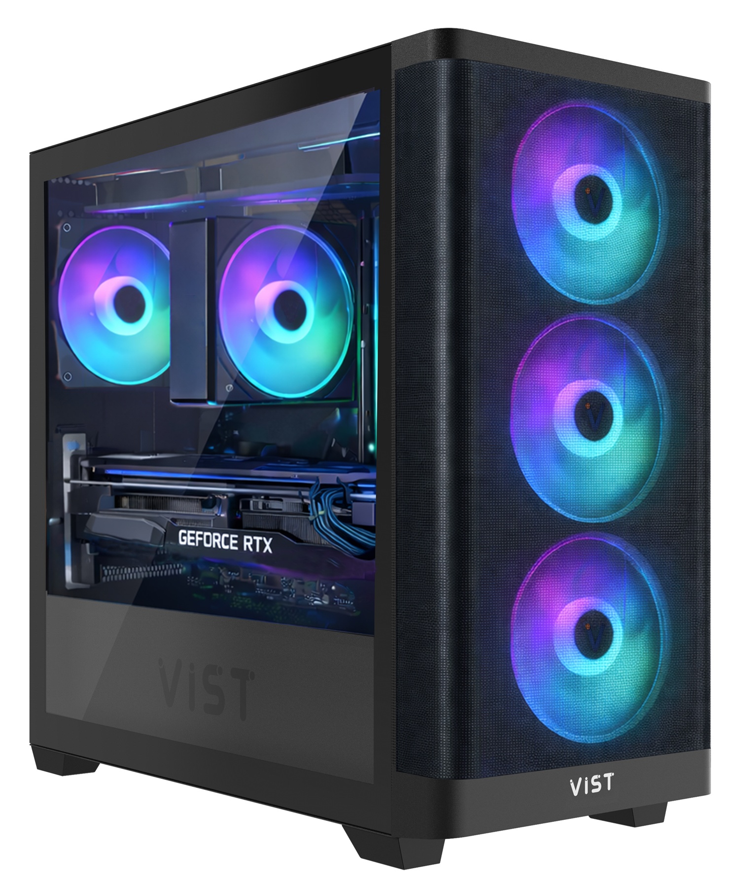 VIST Gaming PC - Ryzen 5 8400F, 36GB RAM, RTX 5060, 1TB SSD, Wi-Fi, Windows 11 Pro