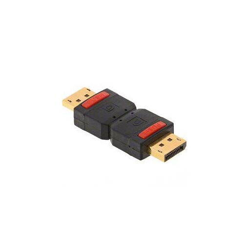 Delock DisplayPort Gender Changer Adapter, Black