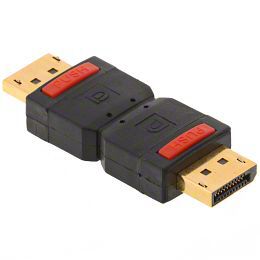 Delock DisplayPort Gender Changer Adapter, Black