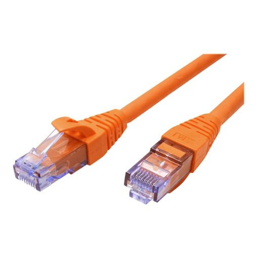 Câble Secomp RJ-45 CAT 6a UTP, 50 cm, Orange