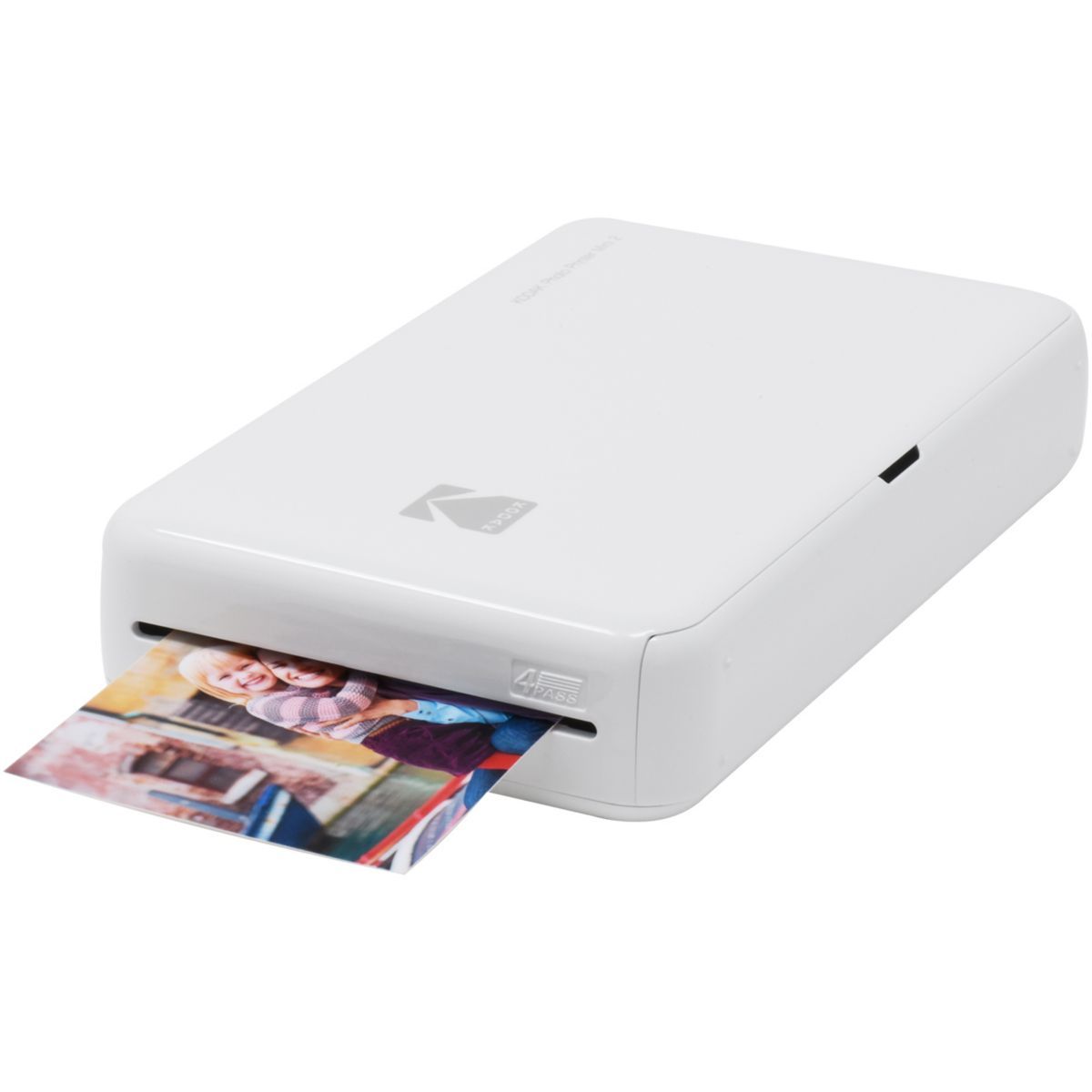 Kodak Photo Printer Mini 2 Compact White Printer