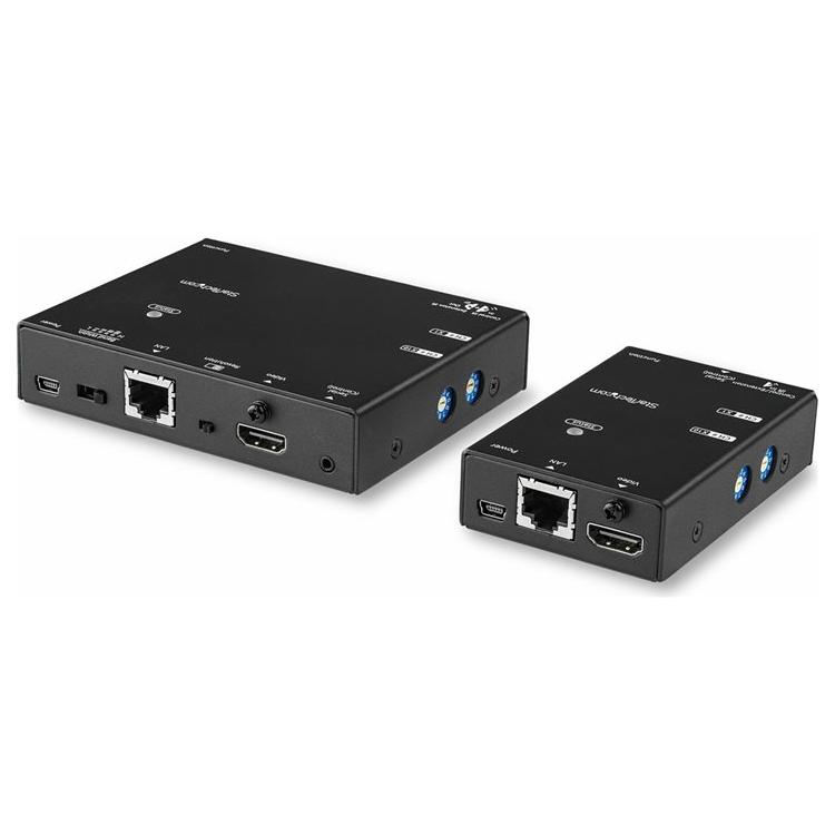 StarTech.com HDMI Over IP Extender Kit - 1080p HDMI to Ethernet Cat6 Adapter with Video/Audio/Infrared Extension - Up to 15m - TAA Compliant