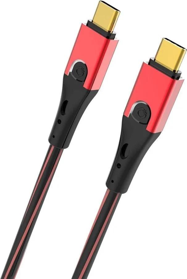Oehlbach USB 3.1 Connection Cable (2 x USB-C Male) - 1m Red