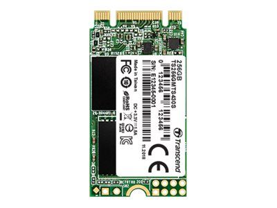 Disque dur SSD Transcend M.2 2242 interne - 128 Go, SATA 6 Gb/s, pour Intel NUC 12