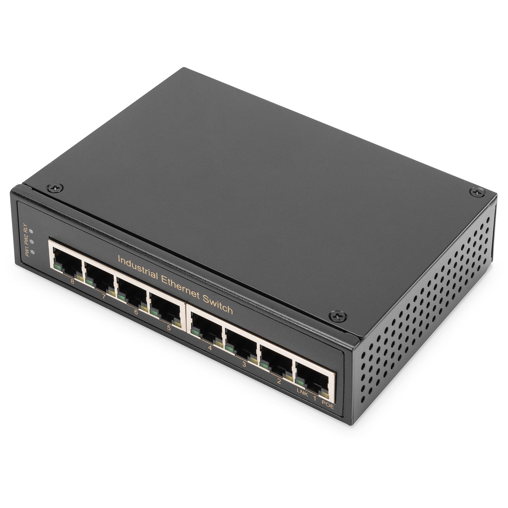 Digitus Industrial Gigabit Switch 8-Port