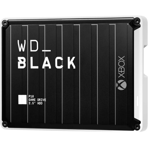 WD Black P10 Game Drive - 4TB External Hard Drive for Xbox - USB 3.2 Gen 1 - Black
