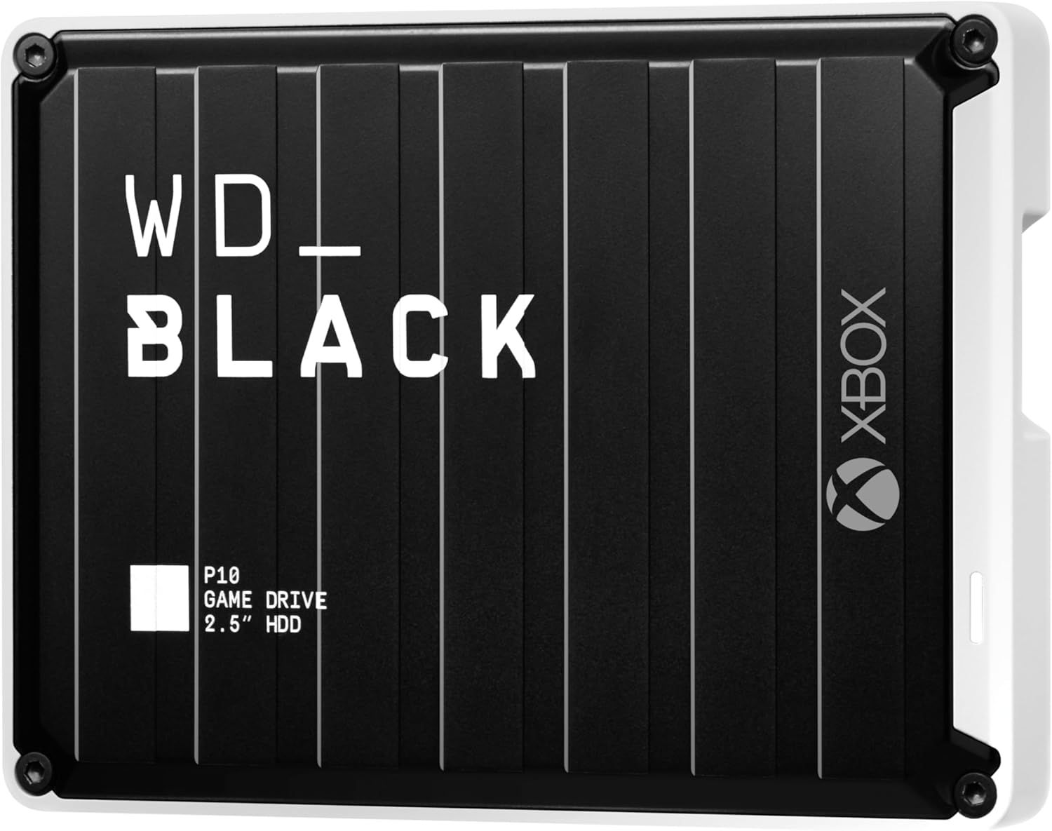 WD Black P10 Game Drive - 4TB External Hard Drive for Xbox - USB 3.2 Gen 1 - Black