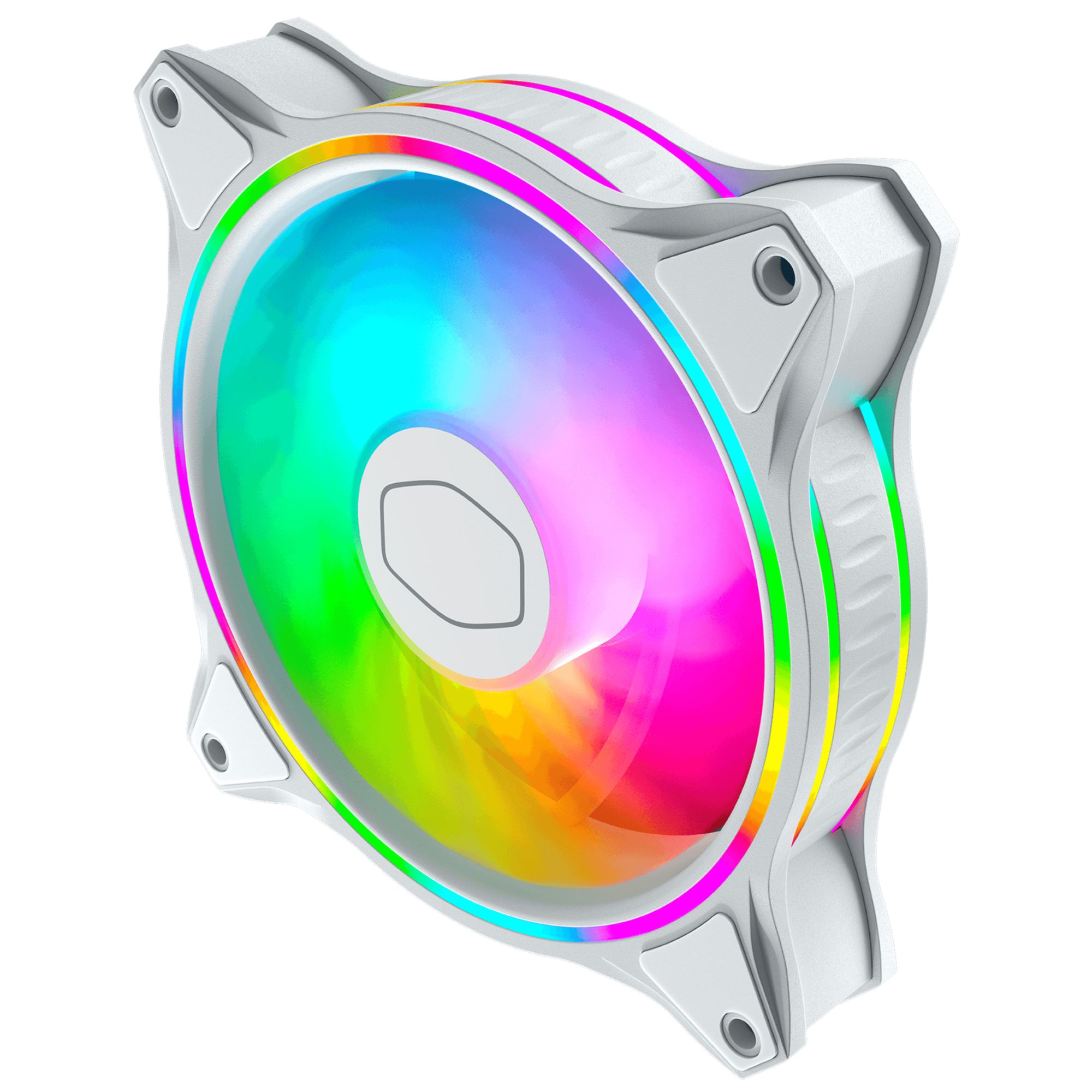 Cooler Master MasterFan MF120 HALO White Edition - 120mm Case Fan
