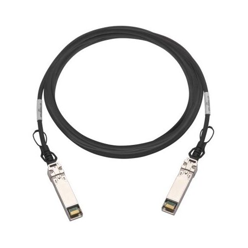 QNAP 5m InfiniBand and Optical Fiber Cable SFP+ DAC Black