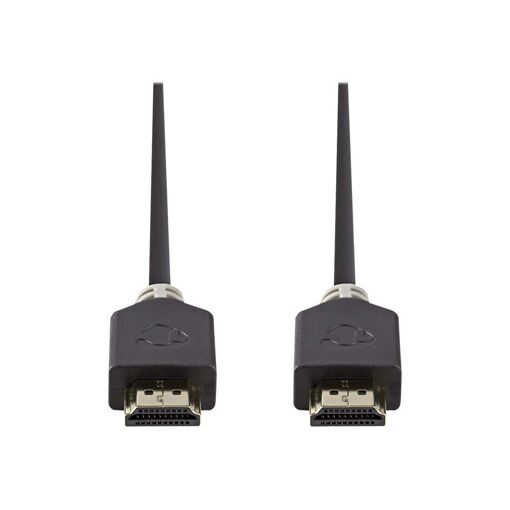 Cable Nedis HDMI con Ethernet - 50 cm Recto macho a macho - Gris carbón