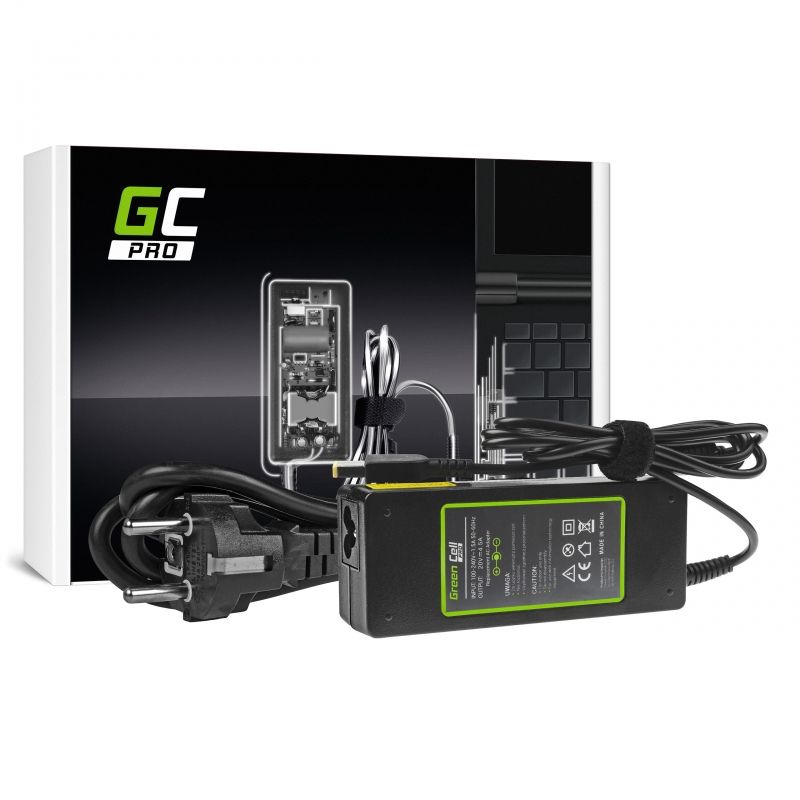 Green Cell 90W Internal Power Adapter & Inverter AD39AP (Black)
