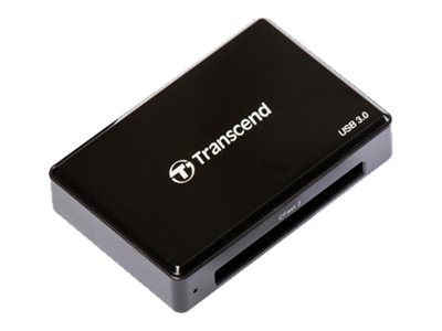 Transcend RDF2 - CFast Card Reader (Type II, Type I) - USB 3.0