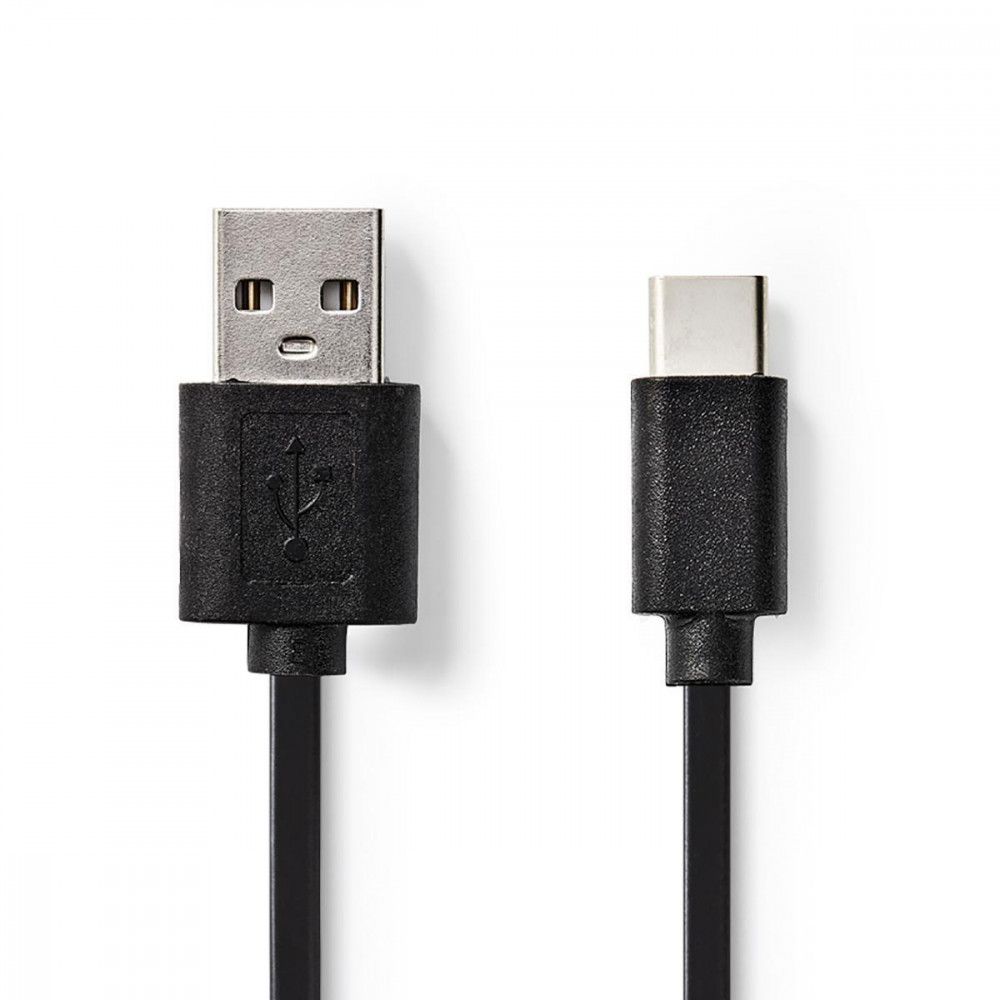 USB 2.0 Type-C to A Cable - 2m - Black