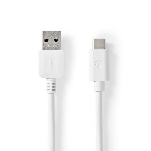 Câble USB 3.1 (Gen 2) USB-C vers A - 1m - Blanc