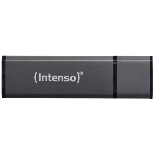 Unidad USB Intenso Alu Line - 128 GB - USB 2.0 - Antracita