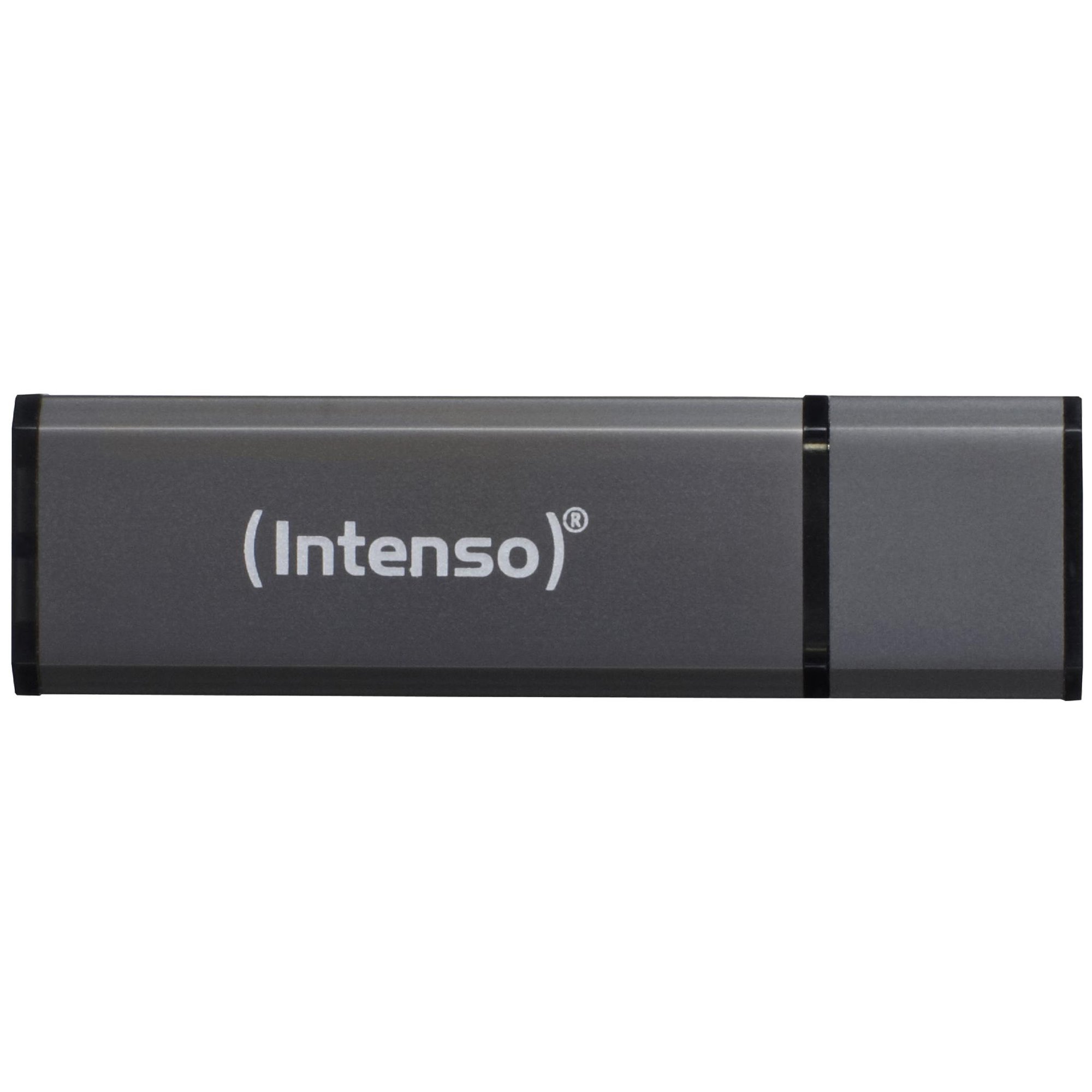 Unidad USB Intenso Alu Line - 128 GB - USB 2.0 - Antracita