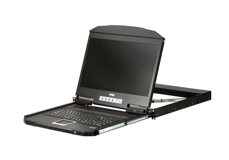 ATEN CL3700NW USB Console KVM - 18.5" Full HD Rack-Mountable Monitor