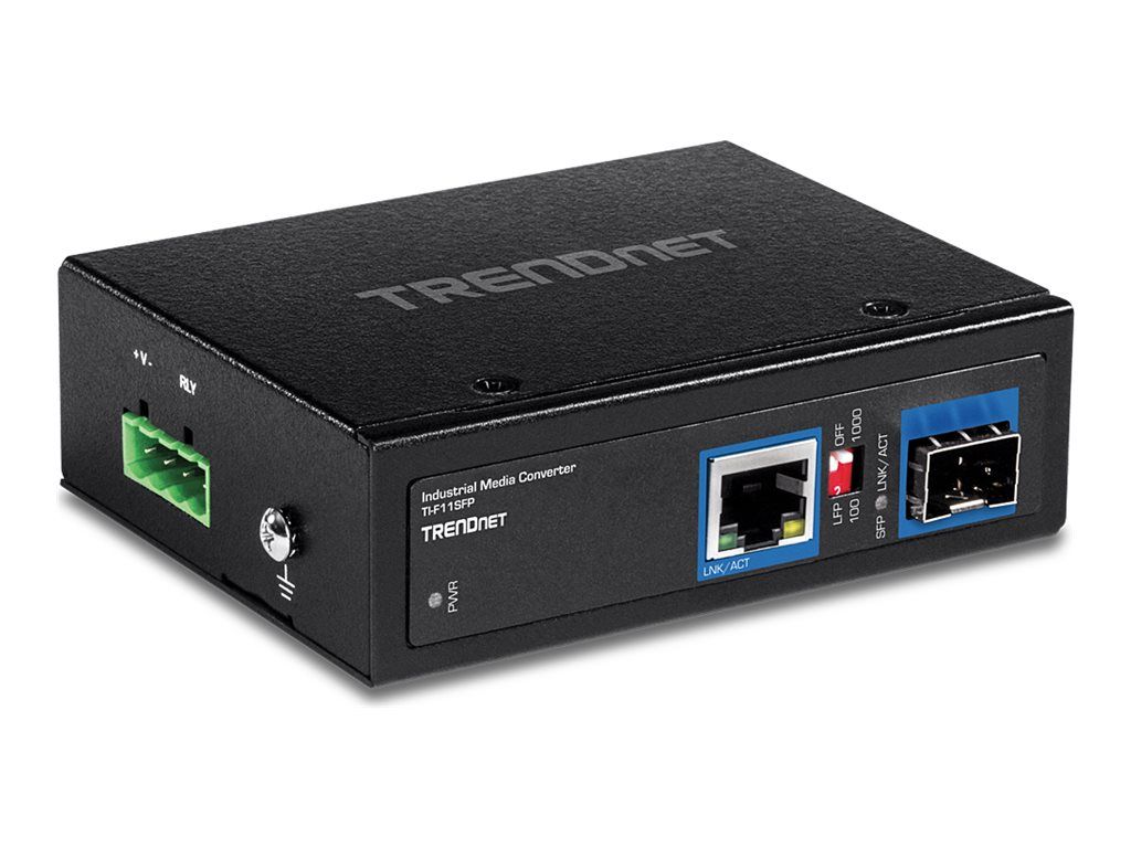 Trendnet TI-F11SFP 1GBE Converter - RJ-45/SFP (mini-GBIC)