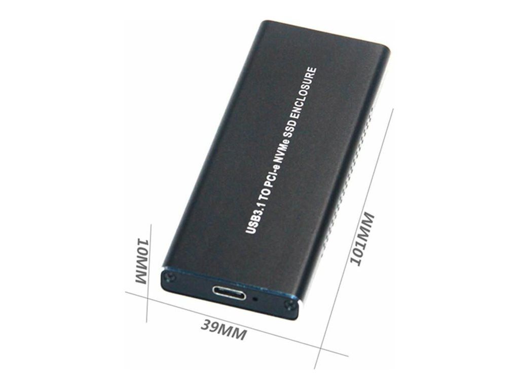 CoreParts External Enclosure M.2 Card USB 3.1