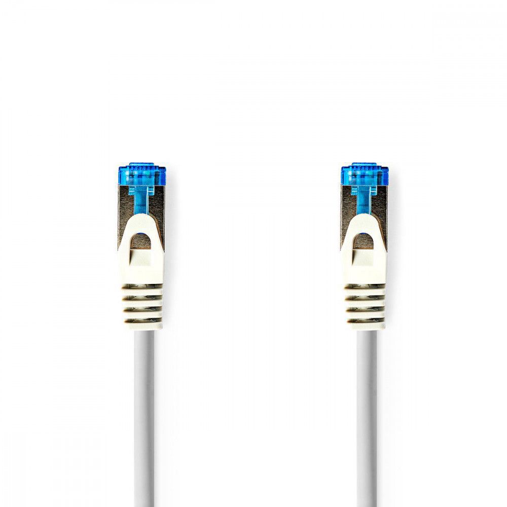 CAT6a Network Cable 0.5m Grey (No Name)
