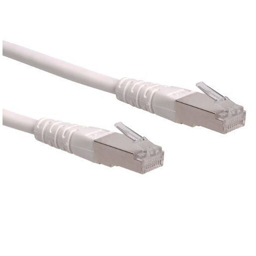 Secomp RJ-45 to RJ-45 Cable - 20m - SFTP Cat 6e - Molded & Locked - White