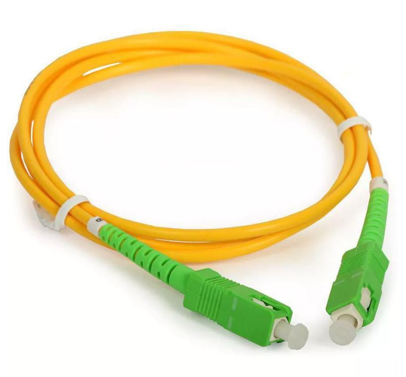 MicroConnect SC/APC-SC/APC 7m OS2 Duplex Fibre Patch Cable