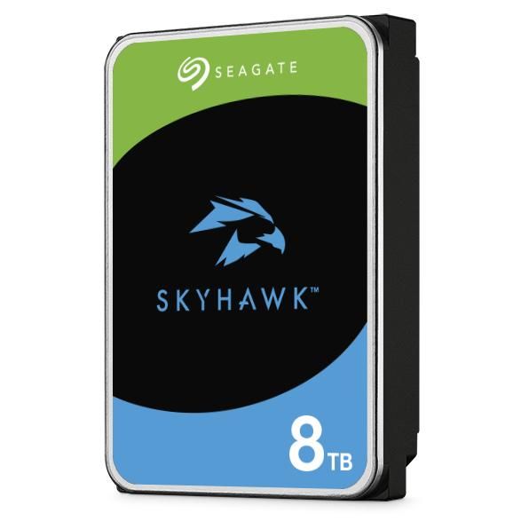 Seagate SkyHawk 8TB Internal Hard Drive - 3.5" SATA 6Gb/s with 256MB Cache and 3-Year Rescue Data Recovery