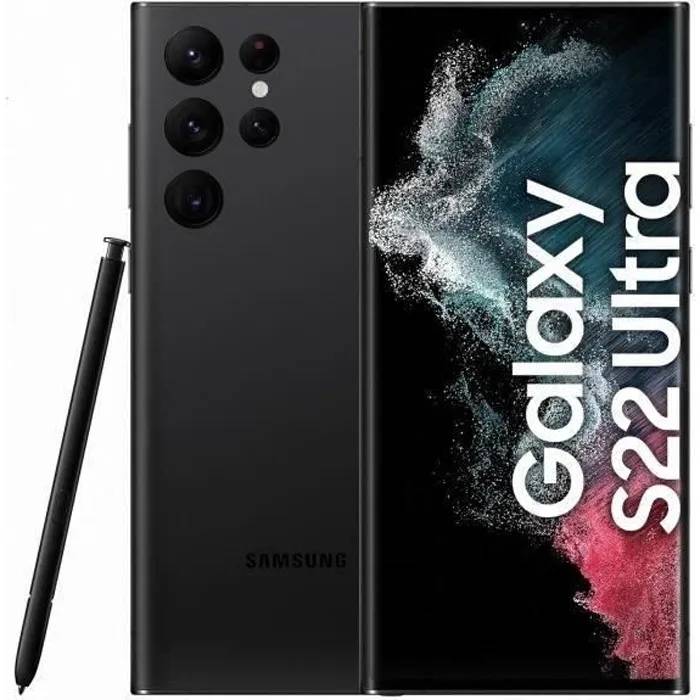 Samsung Galaxy S22 Ultra 256 Go 5G - Noir - Réutilisé - Très bon état