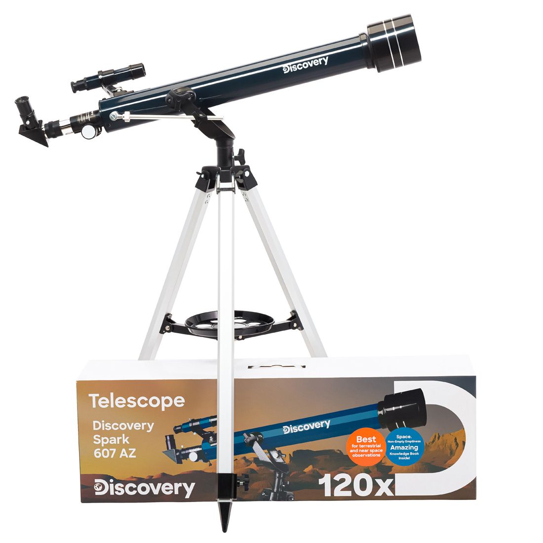 Discovery Spark 607 AZ Refractor Telescope
