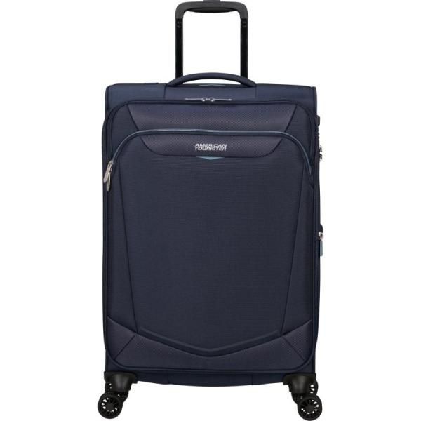 American Tourister SummerRide Spinner Medium Luggage, 69cm, Blue Marine