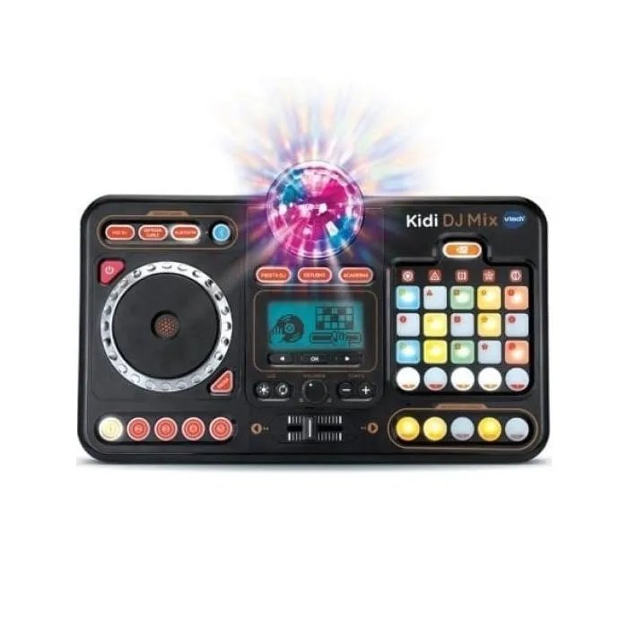 VTech Kidi DJ Mix DJ Mixer with Bluetooth Microphone and Lights