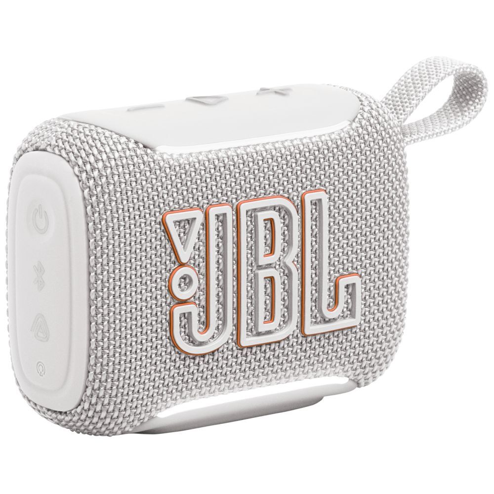 JBL Go 5 Portable Speaker - Bluetooth 6.0, 4.8W - White