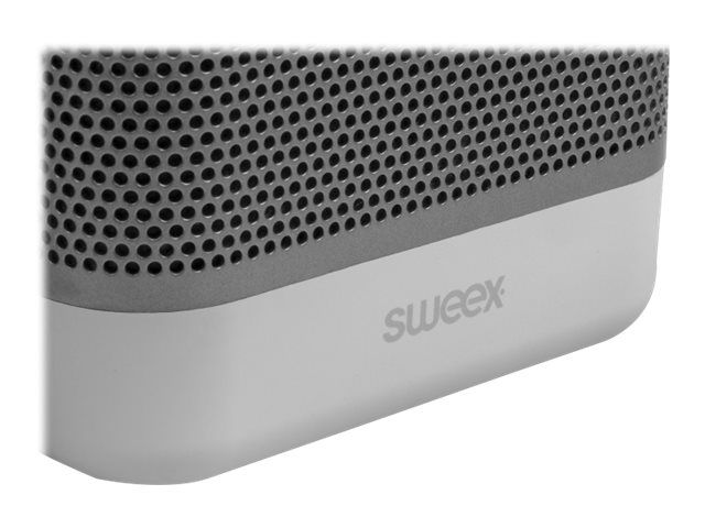 Sweex Voyager Bluetooth Wireless Speaker - White
