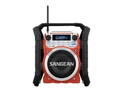 Sangean U4 DBT Portable Radio - 7 Watt - Red