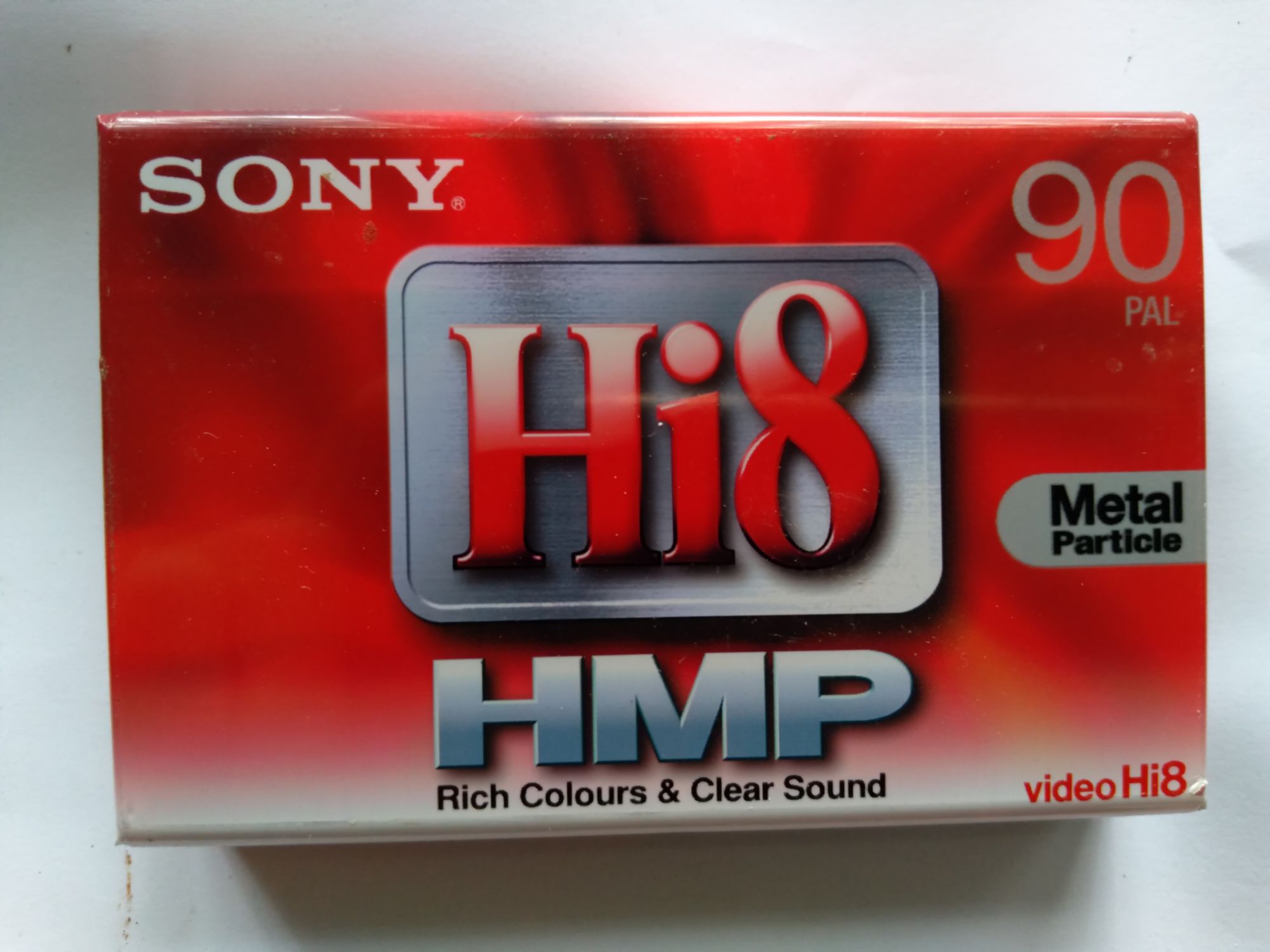 Sony Hi8 Metal Particle Video Camera (HMP90, 90min Recording Time)