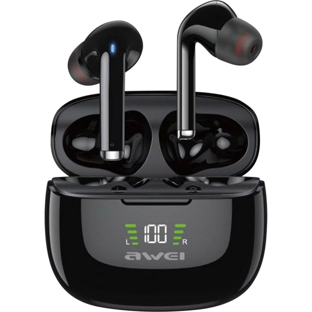 AWEI Wireless In-Ear Headphones + LED