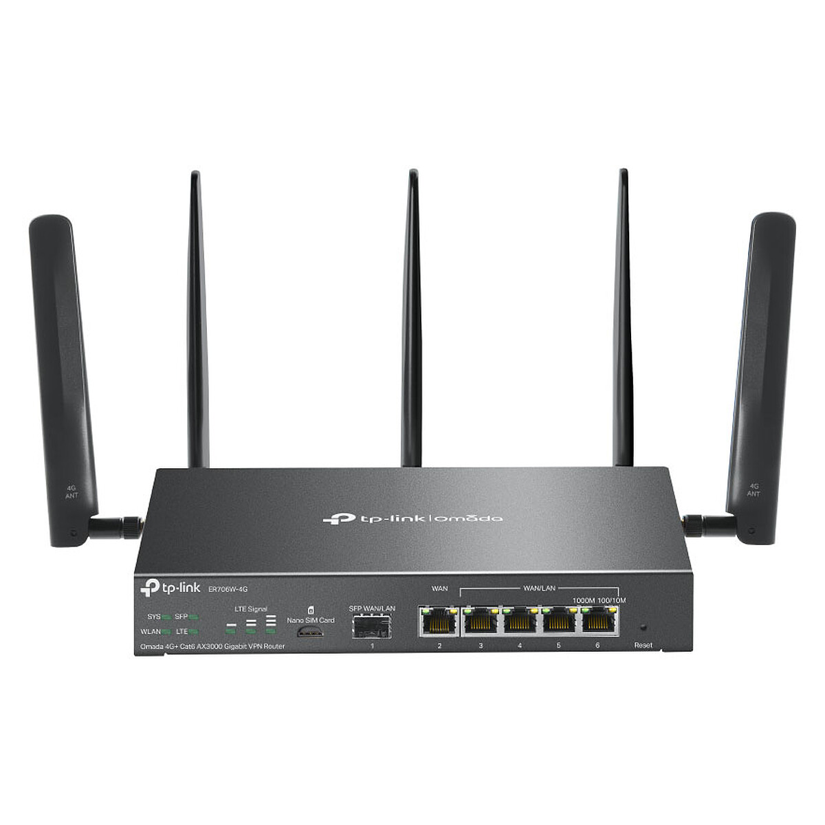TP-Link ER706W-4G 4G+ Cat6 Modem/Router with VPN