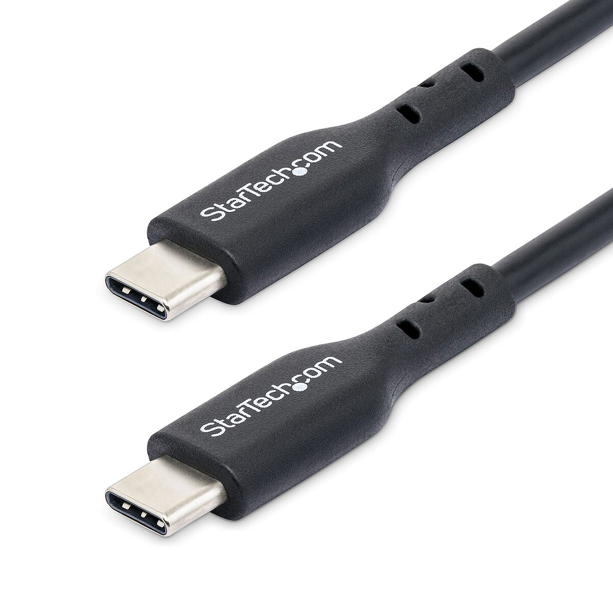 StarTech.com USB-C to USB-C Cable 2.0 - 60W, 3A PD - 2m - Black