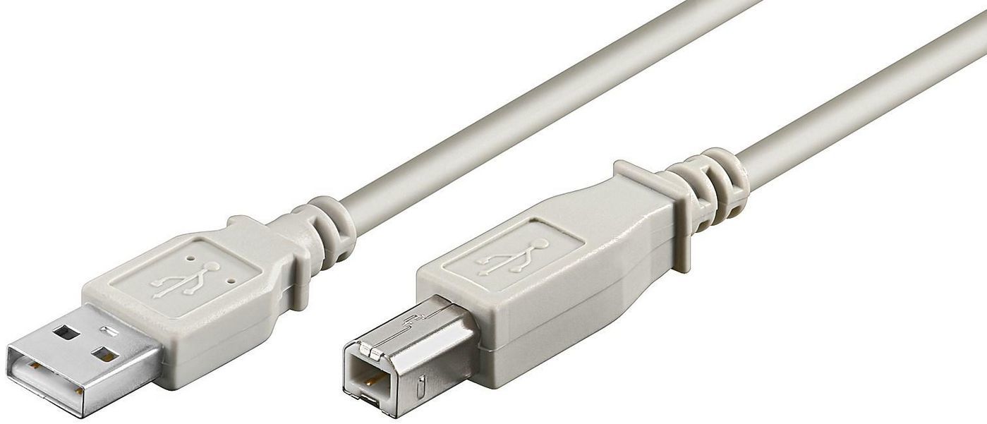 MicroConnect USB 2.0 Cable, 1.8m, USB A to B