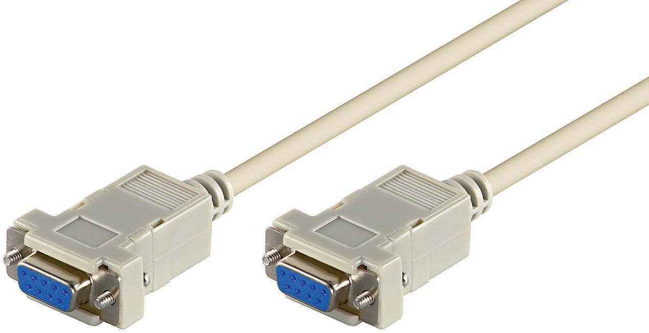 MicroConnect SCSENN2 1.8m White DB-9 Cable